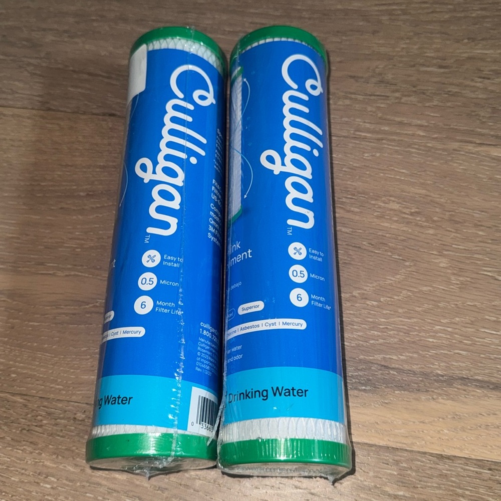 Culligan D-40A Replacement Cartridge Filter for Under Sink - 1pc